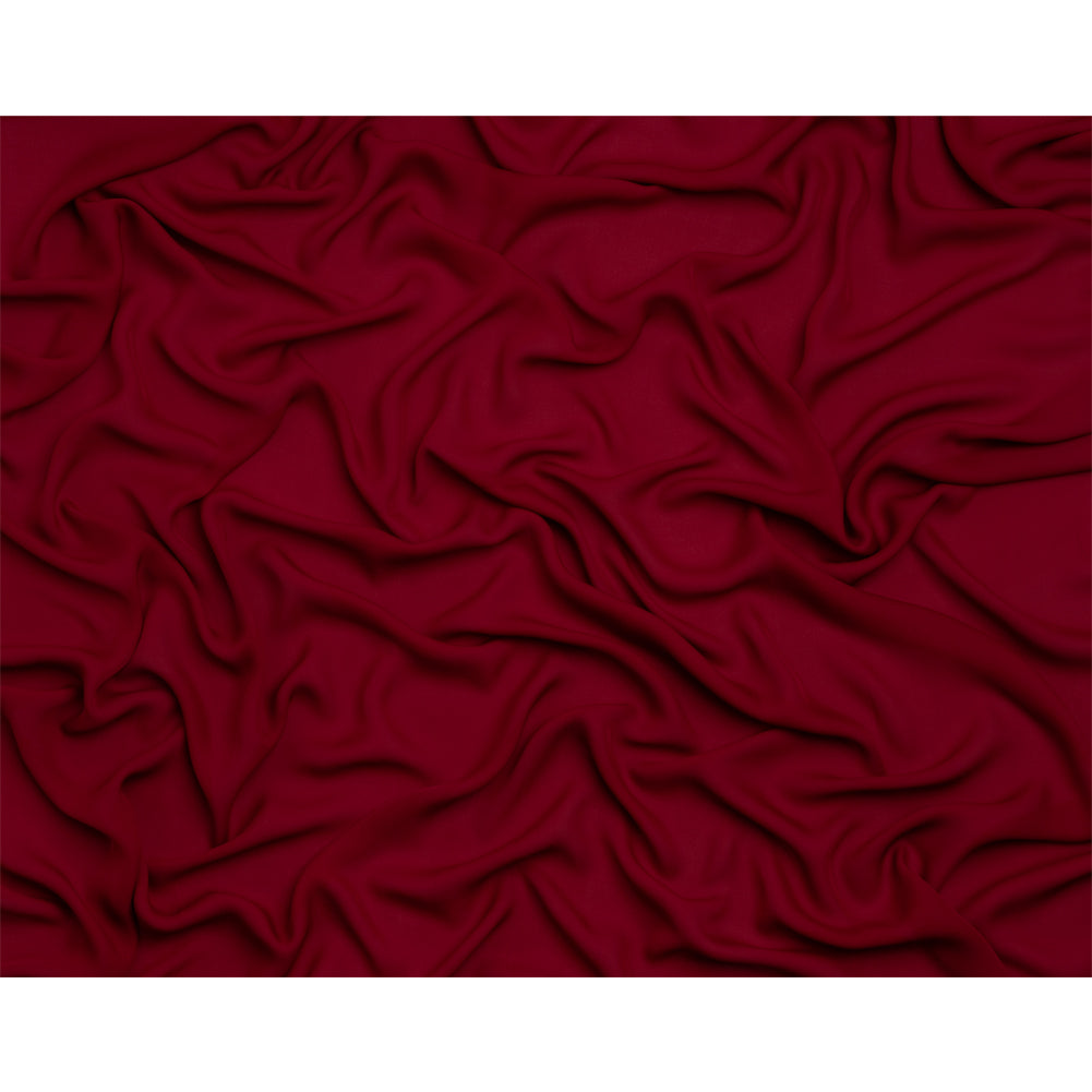 Silk Double Georgette - Chili Pepper - Premium Collection